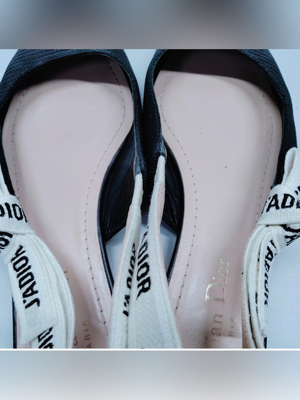 Authentic Dior J’Adior Slingback Flats - Picture 4 of 9